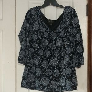 Lane Bryant Floral Top